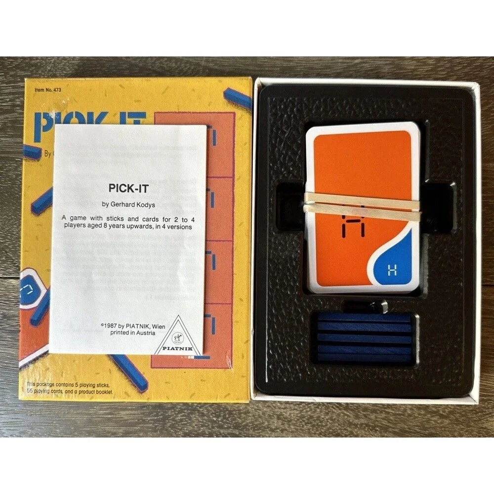 Vintage Pick-It Game Gerhard Kodys Discovery Toys Complete